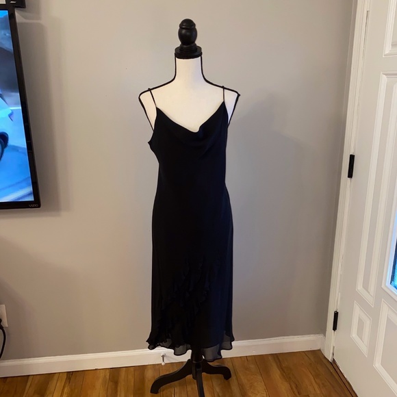 Express Dresses & Skirts - Express Black Slip Maxi Dress